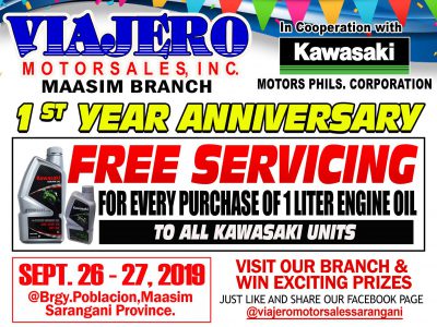 VIAJERO MAASIM 1ST ANNIVERSARY!